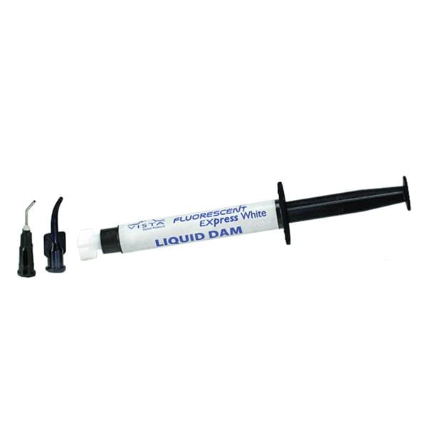 Vista Dental 316051 Fluorescent Express White Liquid Dam Kit 20/Pk 2mL Vista Dental 316051 Fluorescent Express White Liquid Dam Kit 20/Pk 2mL